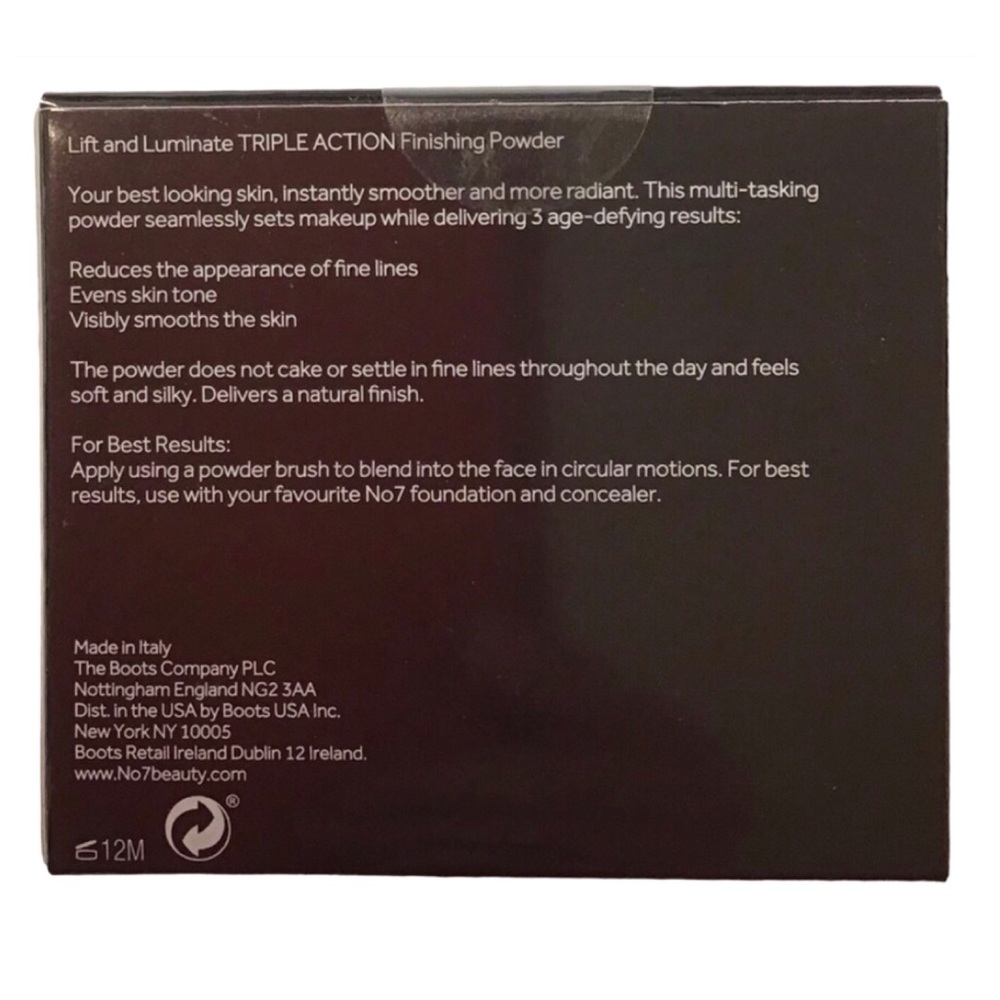 No. 7 Lift & Luminate Triple Action Finishing Powder, (Deep) (NWT) - Picture 4 of 6
